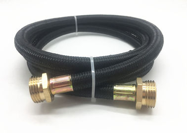 3/8 Inch Nylon Braided Washing Machine Water Hose With M3/4&quot; X M3/4&quot; Fittings