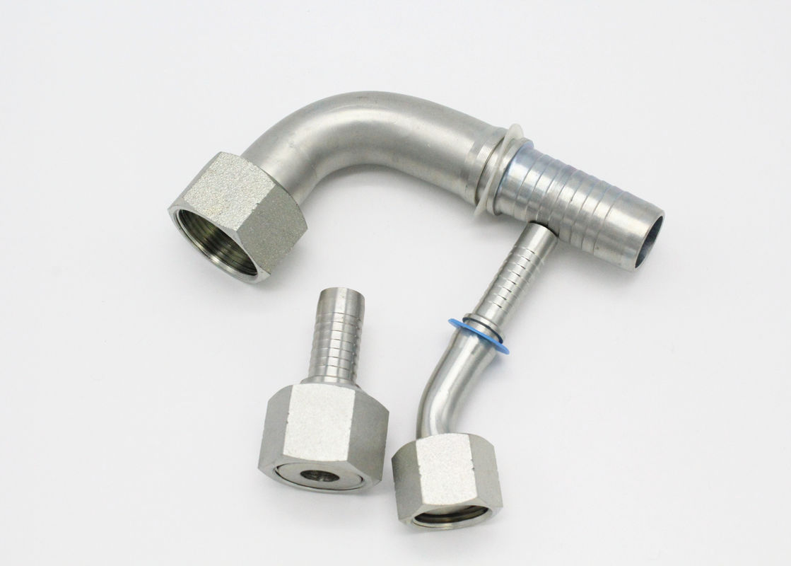 Hydraulic Hose Connectors With Straight ORFS Female Swivel Flat Seat (24211-T)