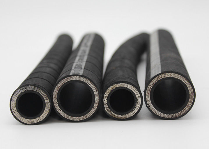 345 bar high pressure rubber hose , Four Tensile Wire rubber hydraulic