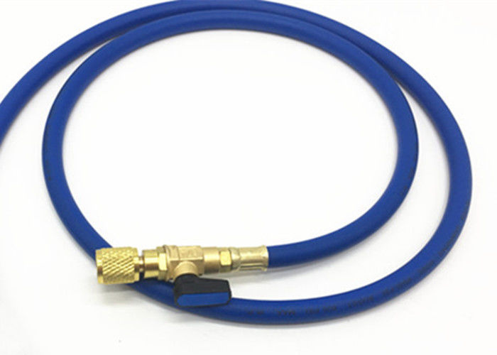 3 Tuyaux De Charge Réfrigérant R410A 35 Pouces - Pression 800-4000psi, Compatible 1/4" Et 5/16"