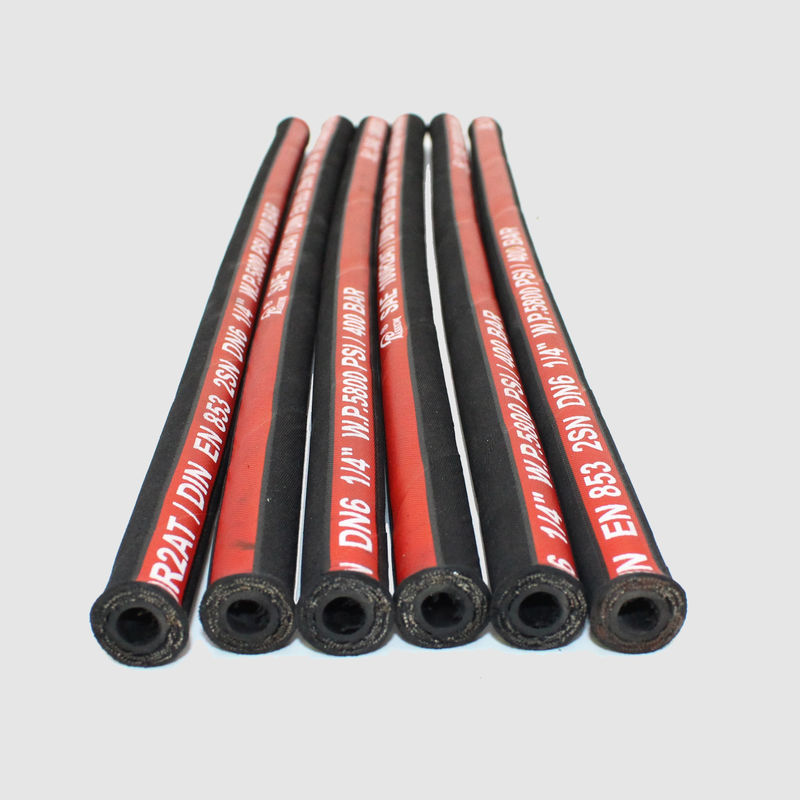 1/4 Inch 10000 Psi Special Steel Wire Jack Hose For Hydraulic Jacks
