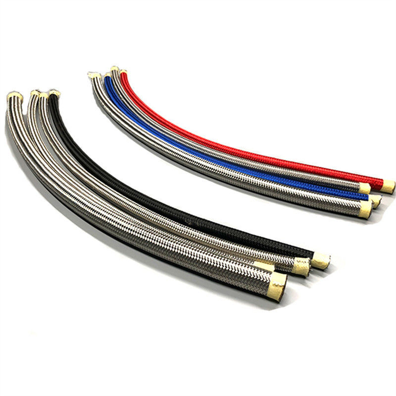 AN4 AISI304 Braided Ptfe Teflon Hose For High Temperature Fluid