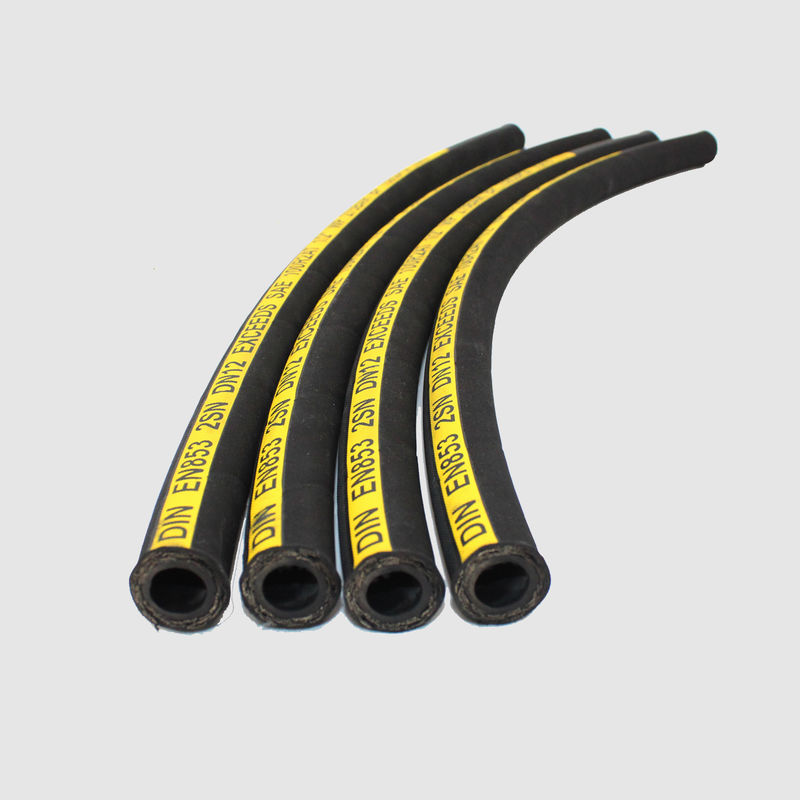 EN853 Machinery Steel 275bar Wire Reinforced Rubber Hose