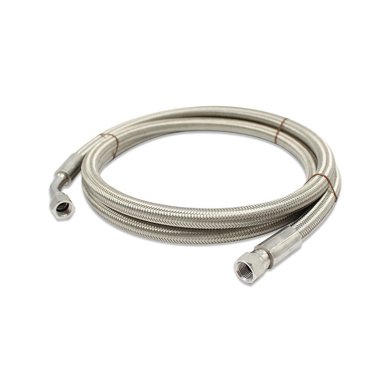 3/8&quot; DN10 Resist High Tempereture Braided Teflon Hose Stainless Steel