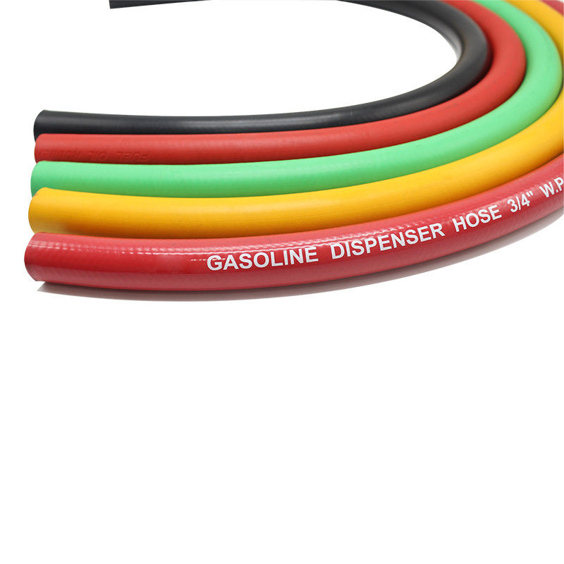 Anti Static NBR Synthetic Rubber Fuel Dispensing Hose Metallic 19mm ID