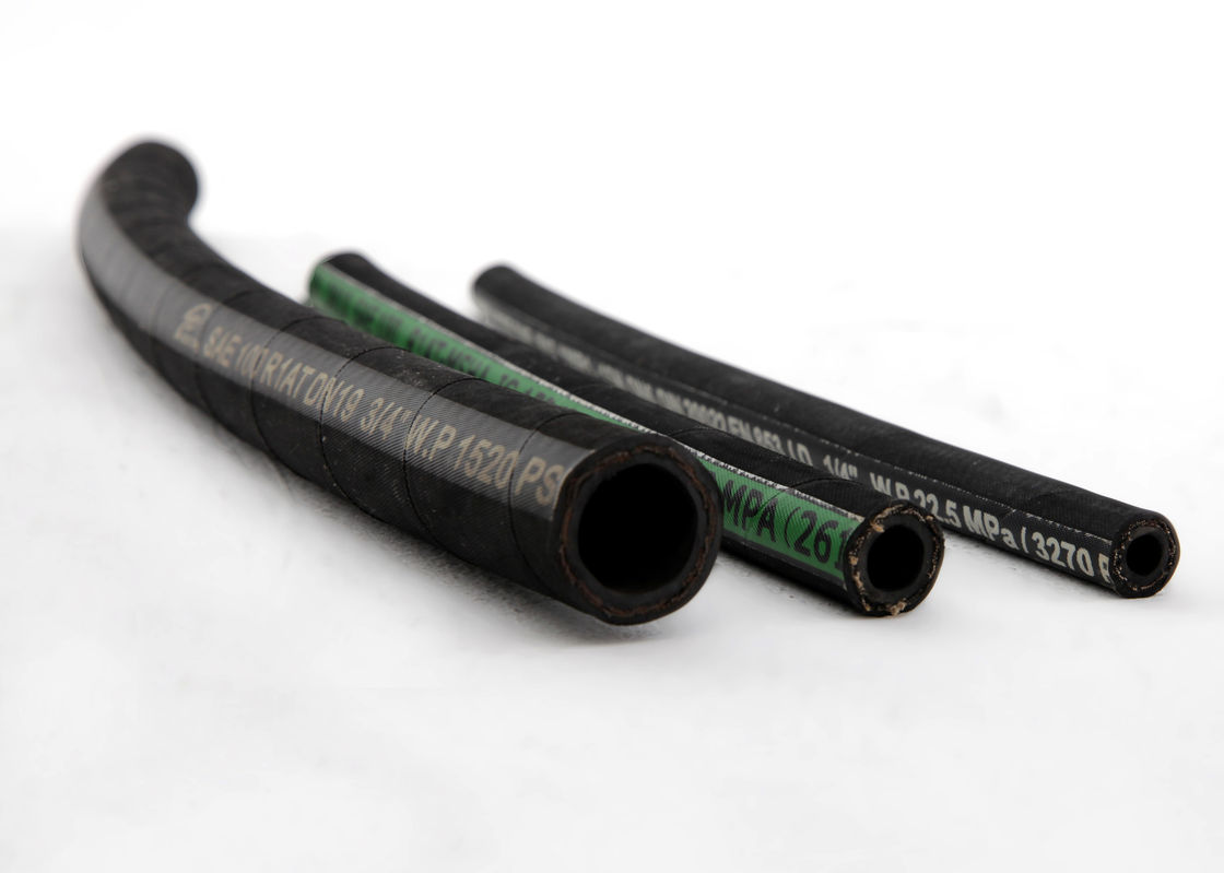 I.D. 3 / 4&quot; High Pressure Hydraulic Hose 1530 PSI ( SAE 100 R1 AT / EN 853 1SN )