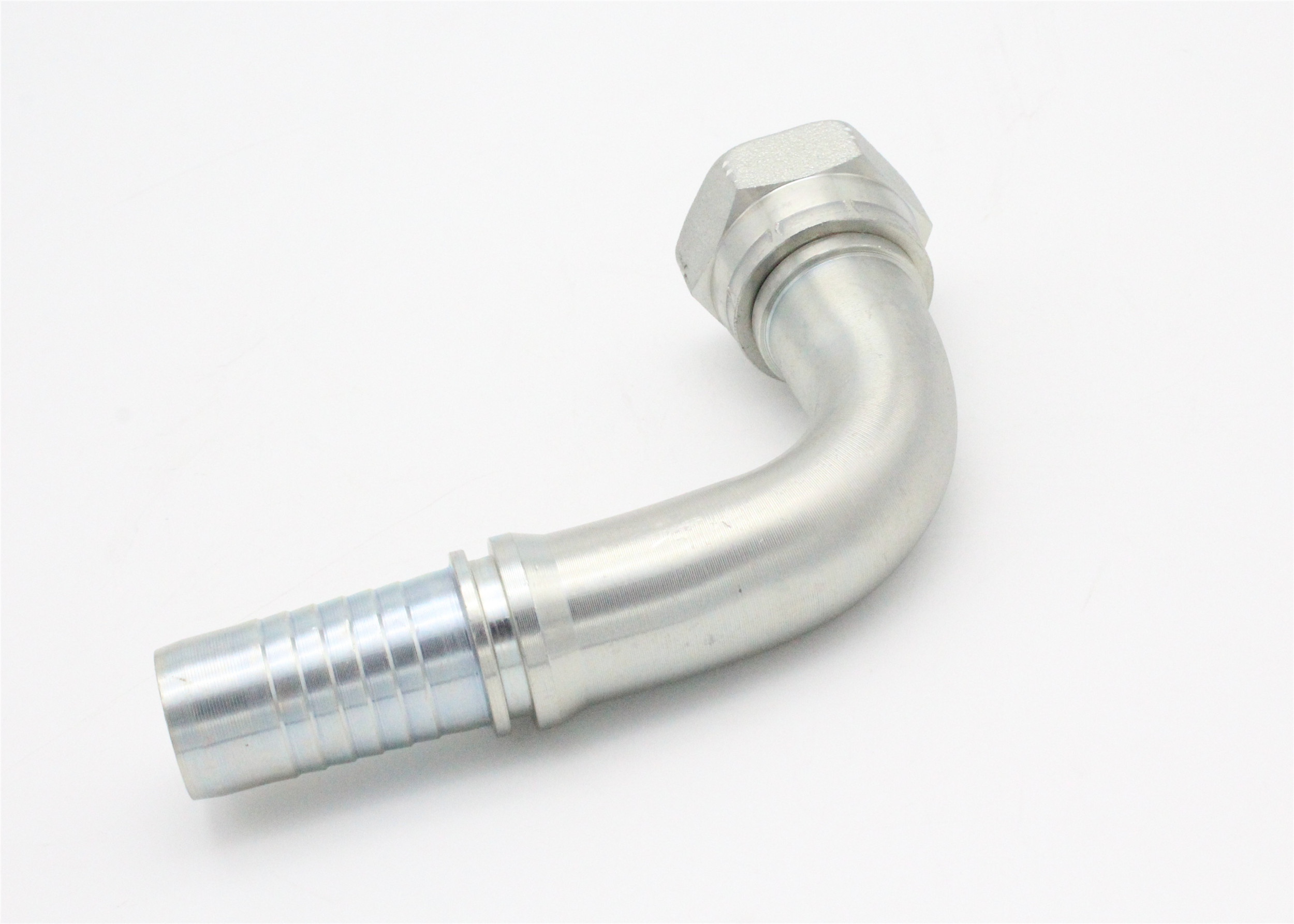 26791 Hydraulic Hose End Fittings 90 Degree JIC Female 37 Degree Cone Seal