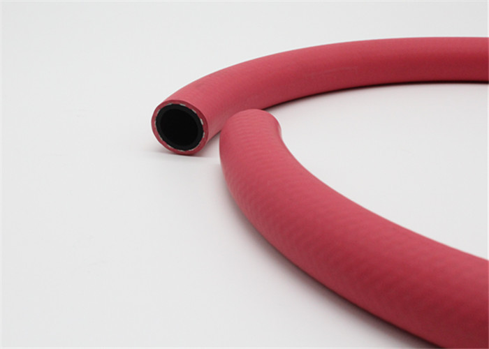 Red Rubber Fuel Hose , Diesel , Flexible Oil High Pressure Fuel Hose