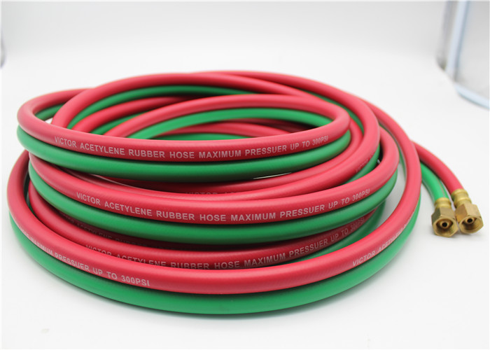 ISO3821 Certified 3 / 16'' To 3 / 8'' Twin Welding Hose For Oxygen & Acetylene