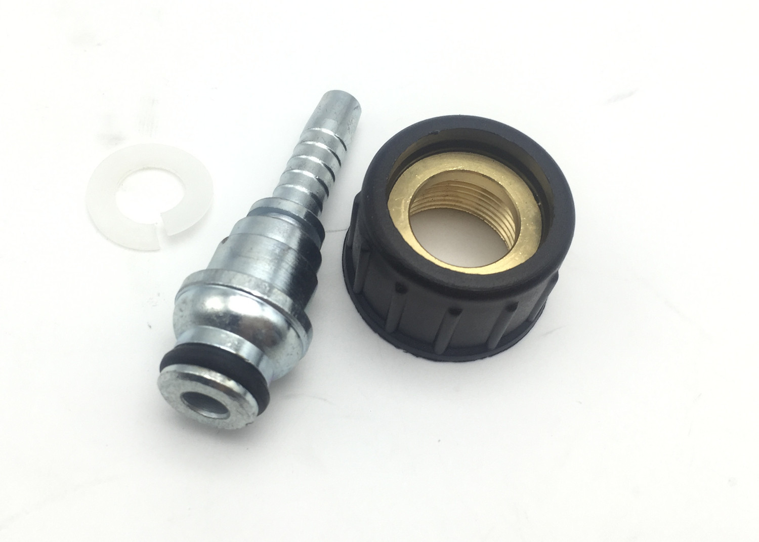 Black Carbon Steel 45 High Pressure Washing Machine Hose / Car Wash Hose