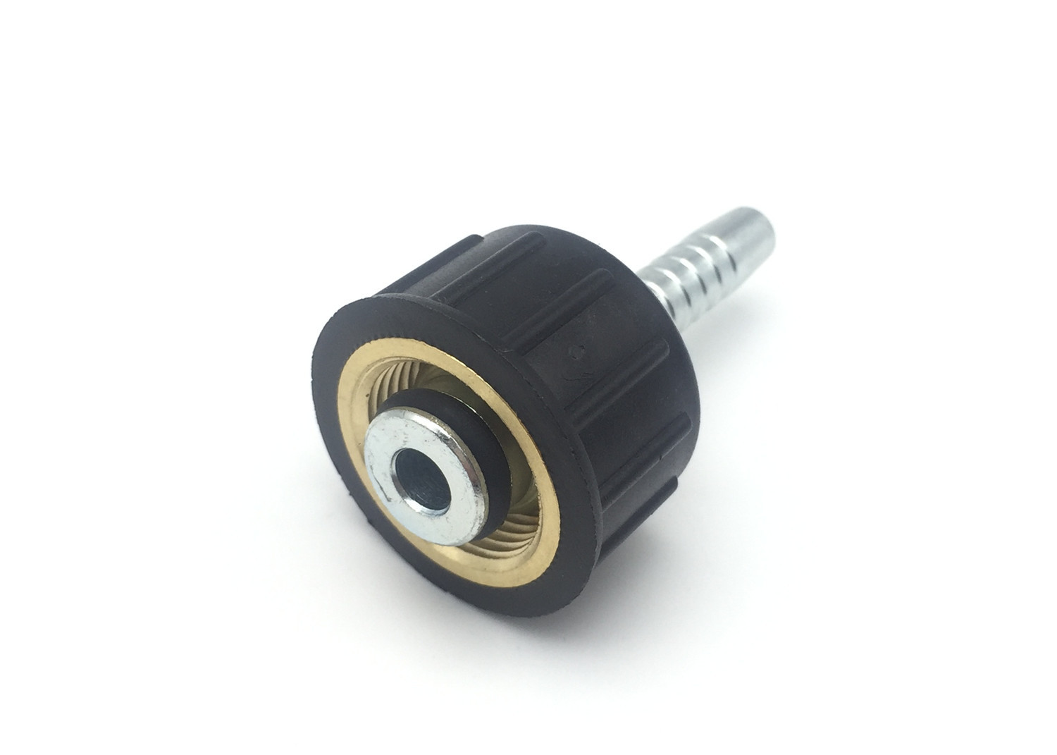 Black Carbon Steel 45 High Pressure Washing Machine Hose / Car Wash Hose