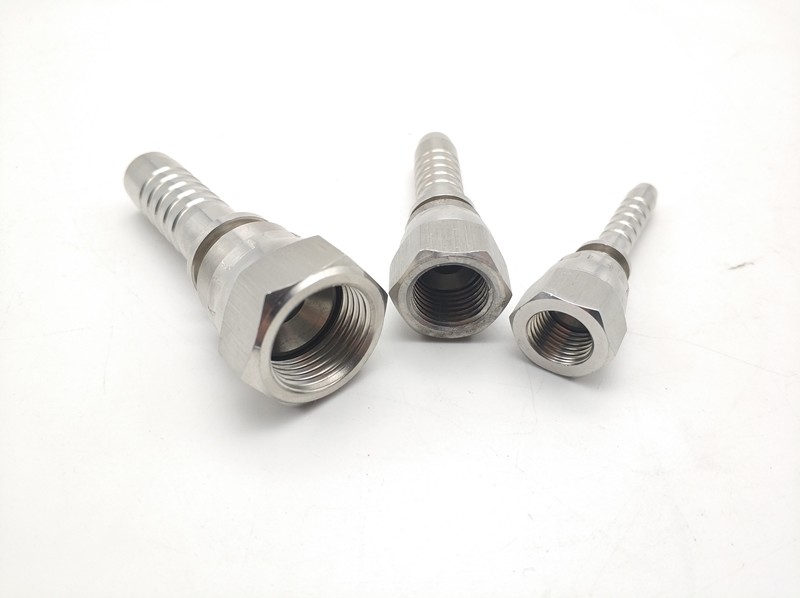 Jic Female Hydraulic Hose Fittings 26711 With Stainless Steel Material