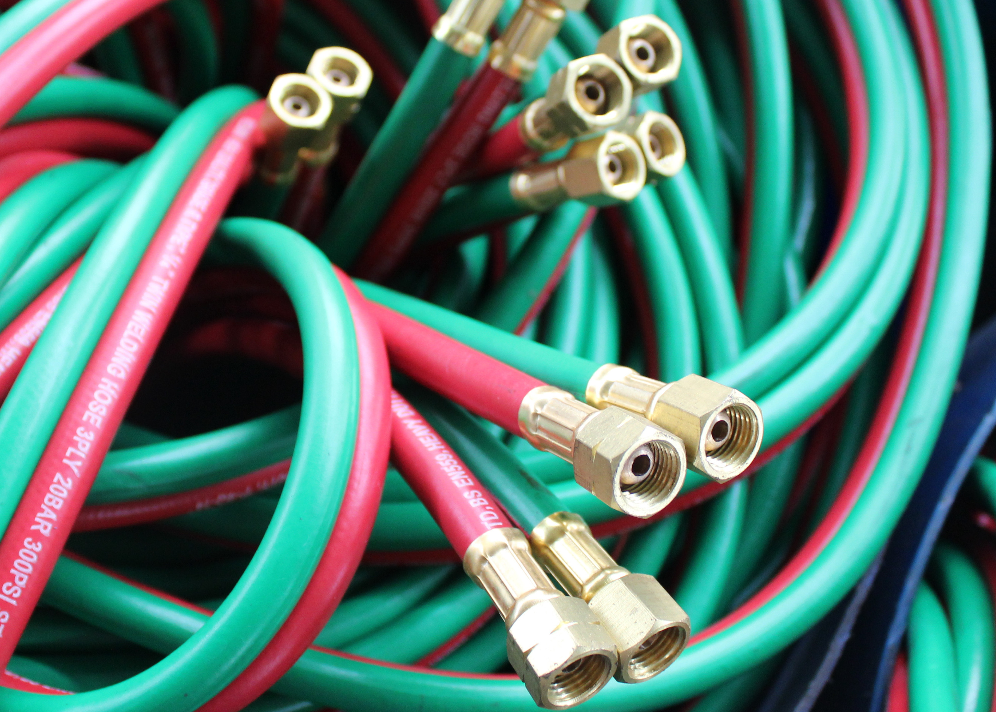 Dia. 8MM Oxygen Acetylene Hose OD 15mm 300Psi SBR / NR BS EN 559