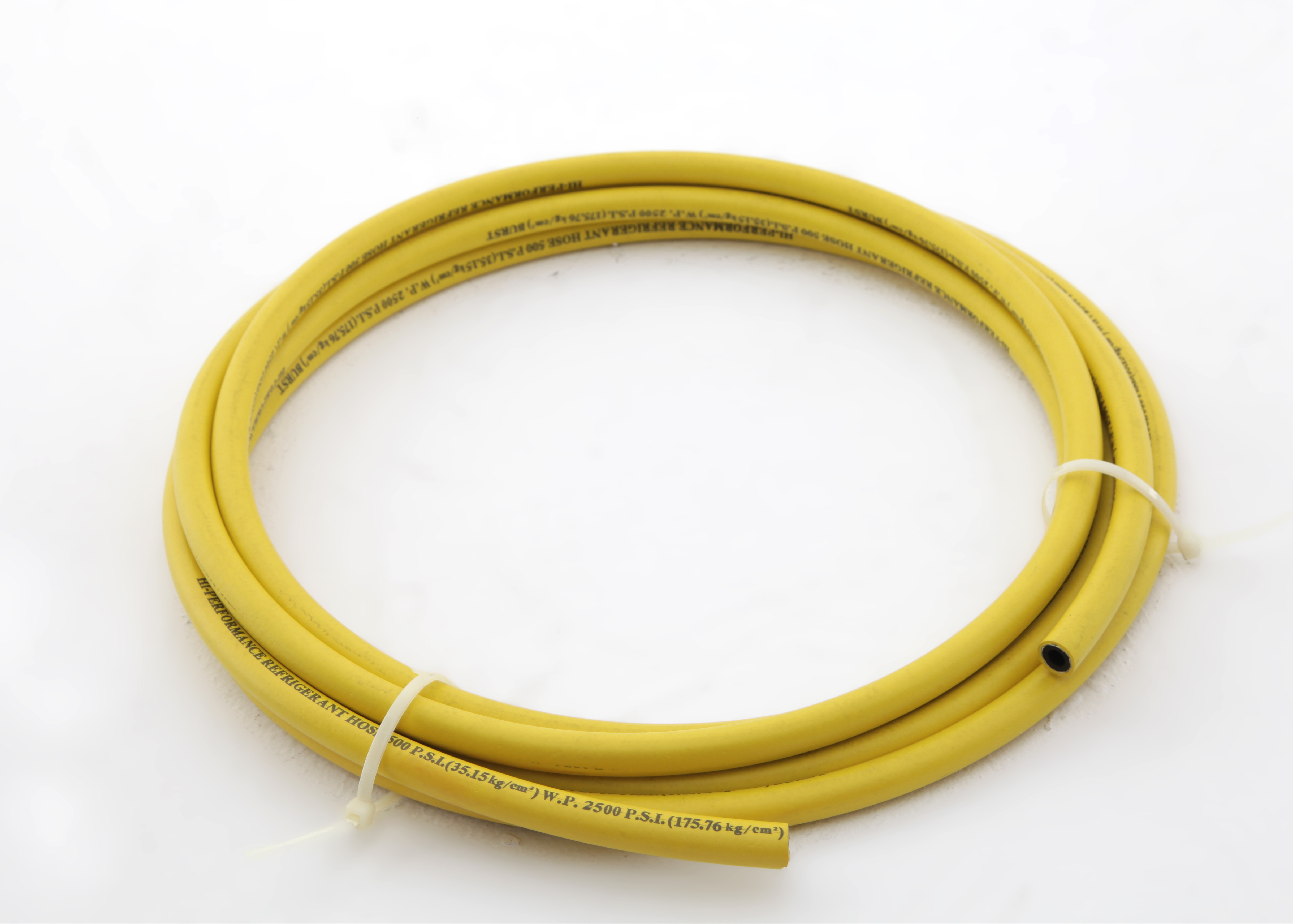 WP 600 Psi BP 3000 Psi Refrigerant Charging Hose , Yellow Jacket Hoses