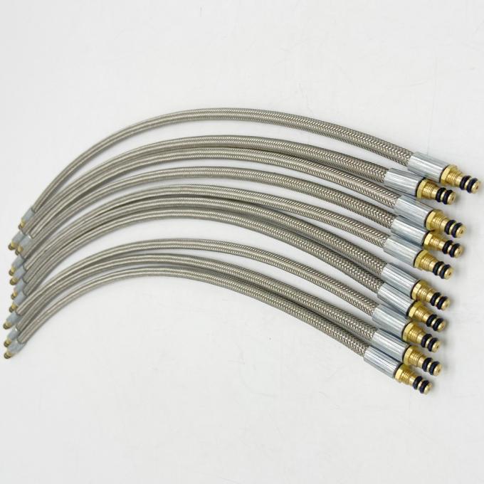 Braided Stainless Steel Wire Flexible Gas Hose For Stove High Pressure
