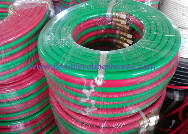 5 / 16'' x 100 FT Grade T  Welding Hose With Connectors  For Middle East 1