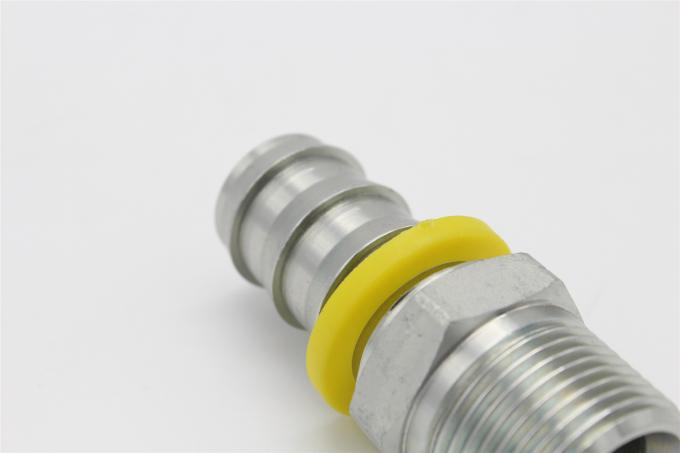 Hydraulic Hose Connector Types Socketless Hose Fitting With NPT Male Thread ( 15610 ) 2