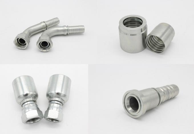 Double Hexagonal One - piece JIC Female 74 Degree Cone Seat Hydraulic Pipe Fittings (26711DY) 2
