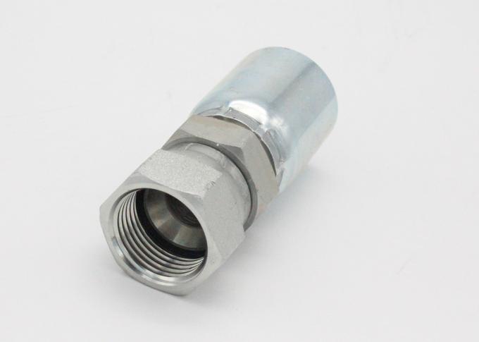 Double Hexagonal One - piece JIC Female 74 Degree Cone Seat Hydraulic Pipe Fittings (26711DY) 1
