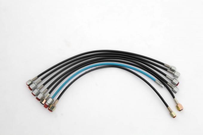 Smooth Nylon / Polyurethane High Pressure Test Hose with M14*1.5 Connectors 1