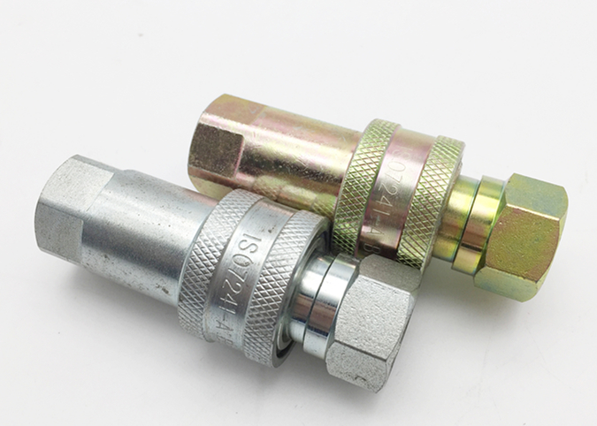 Coupling ISO 7241- A Quick Connect Hydraulic Hose Fittings , Hydraulic Quick Connect Fittings 3