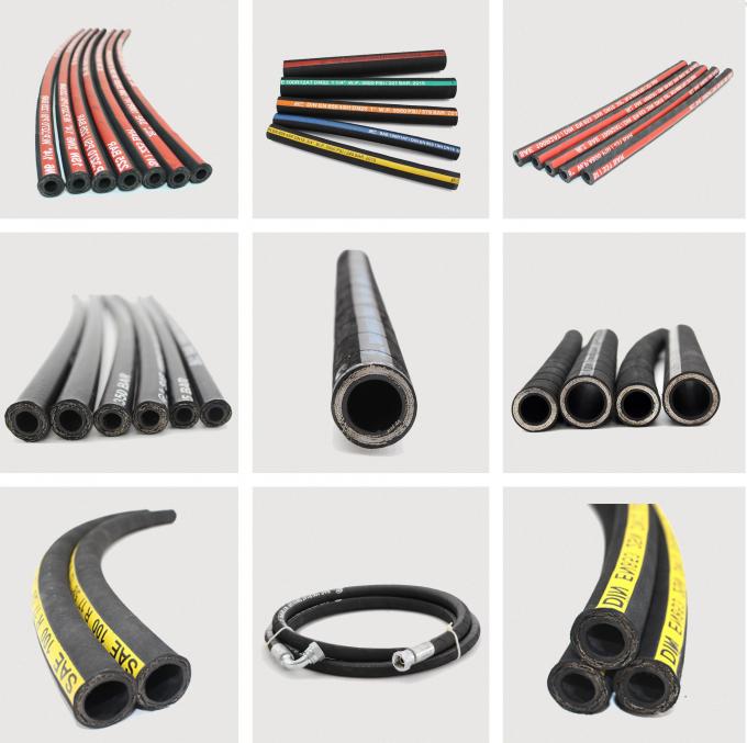3/8" High Pressure Hose 10000 Psi Hydraulic Jack Hose For Lifting Jacks 1