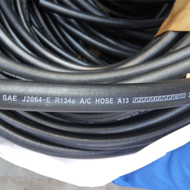 Flexible Rubber Refrigerant Line Air Conditioning Hose 500psi For Bus