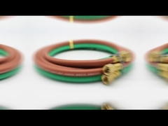 Fire Retardant Grade T Twin Welding Hose Passion I.D 1/4'' W.P 300Psi for Oxy/fuel