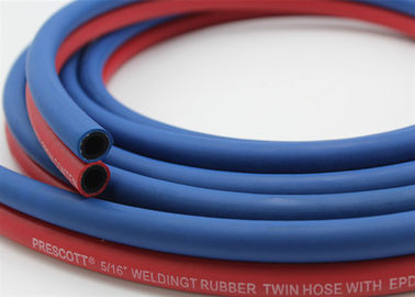 ISO 3821 Certified 5 / 16 Inch 100 M Rolls Grade R Twin Welding Rubber Hose
