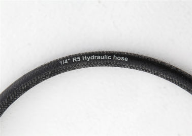 1/4&quot; Textile Cover Wired Braided High Pressure Hydraulic Hose SAE 100 R5