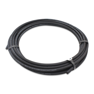 MSHA Approved 3/8&quot; 06 EXCEEDS 2SN/2SC Two Wire Braid 2SK Pressure Hydraulic Hose