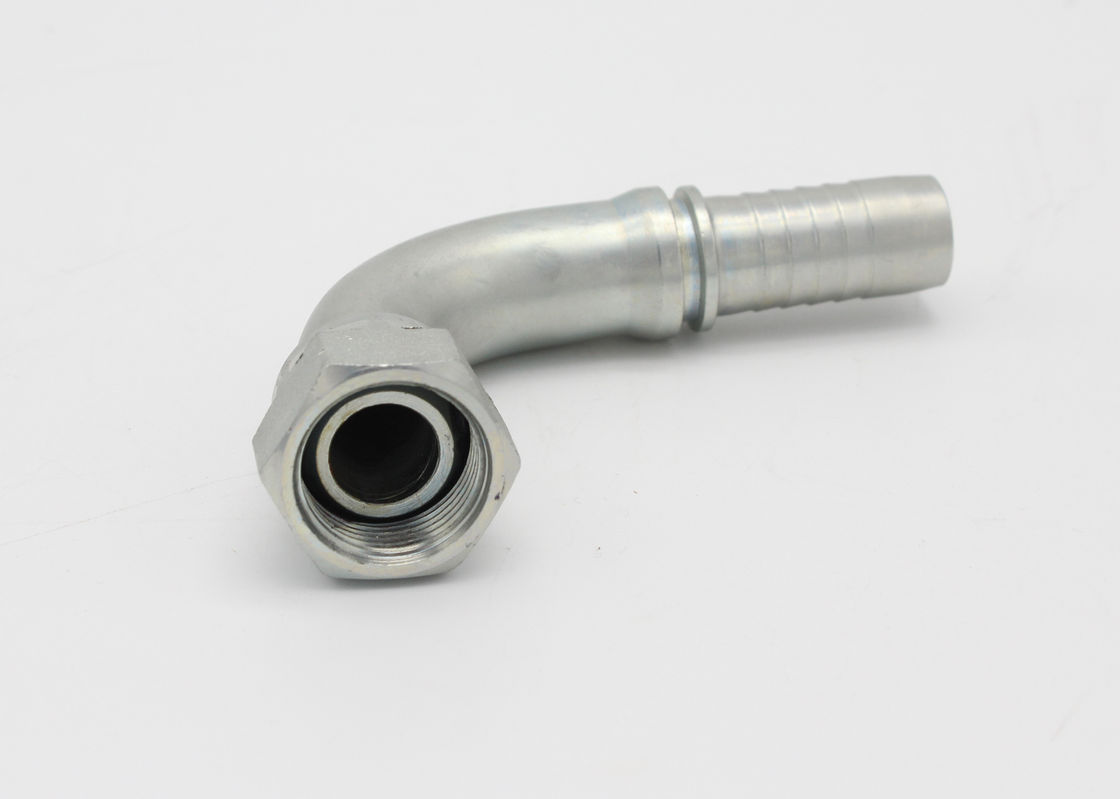 90 Degree BSP  Hydraulic Hose Fitting 60 Degree Cone Seal ( 22691 )