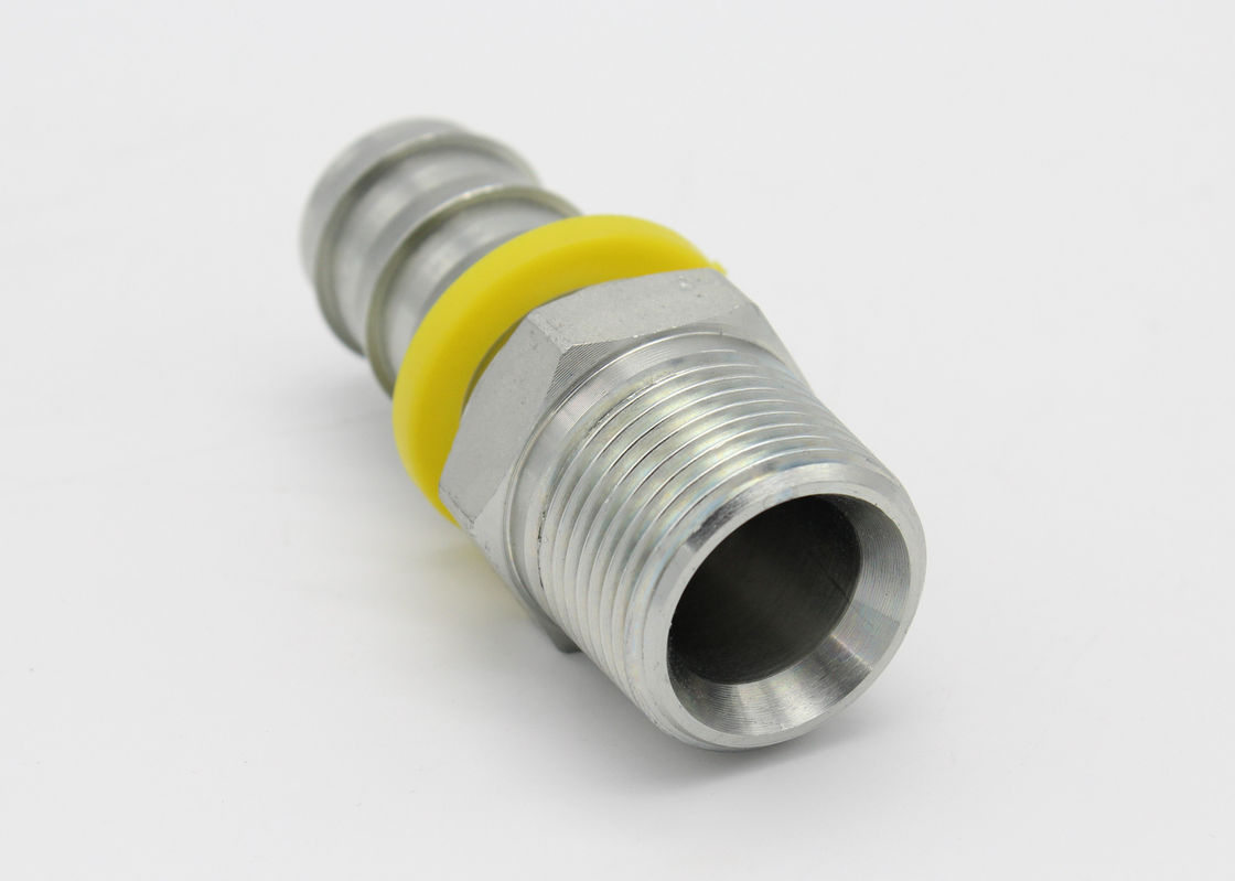 Hydraulic Hose Connector Types Socketless Hose Fitting With NPT Male Thread ( 15610 )