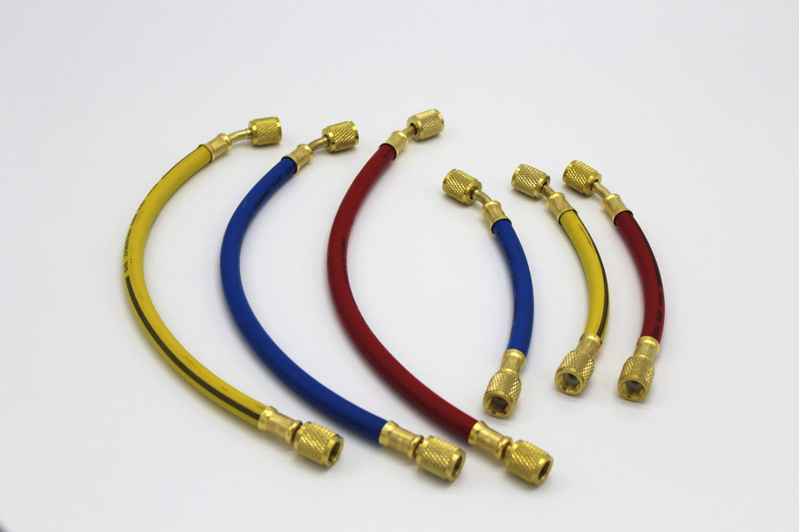 60&quot; Inch Premium Flexible Refrigerant Hose with Anti - blow Back Fitting