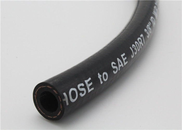 High Temperature 3 / 8'' Fuel Hose SAE 30R7 with High Tensile Fiber Braiding