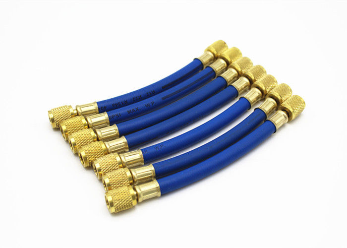 Flexible Brass Refrigerant Charging Hose Refregirator Fittings Parts Smooth Surface