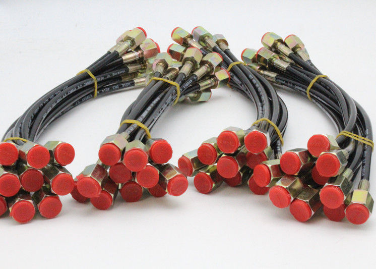 Smooth Nylon / Polyurethane High Pressure Test Hose with M14*1.5 Connectors