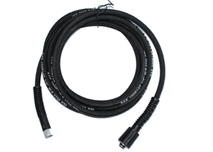 1/4&quot; to 3/8&quot; High Pressure Washer Hose with Fittings &amp; Restrictor