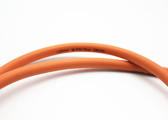 EN559 ISO3821 High Pressure Lpg Gas Hose 2 MPa 20 BAR 8MM For Gas Stove