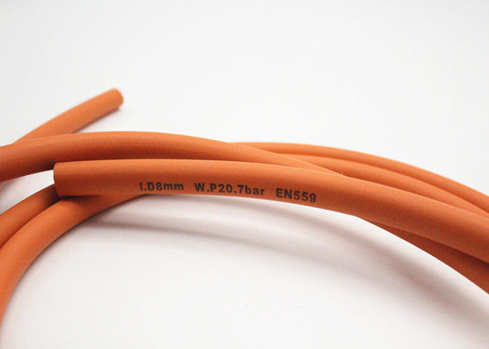 EN559 ISO3821 High Pressure Lpg Gas Hose 2 MPa 20 BAR 8MM For Gas Stove