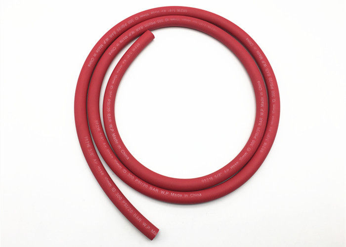NR &amp; SBR Synthetic Rubber Air Compressor Hose 3 / 8 Inch W.P 20 bar High Tensile