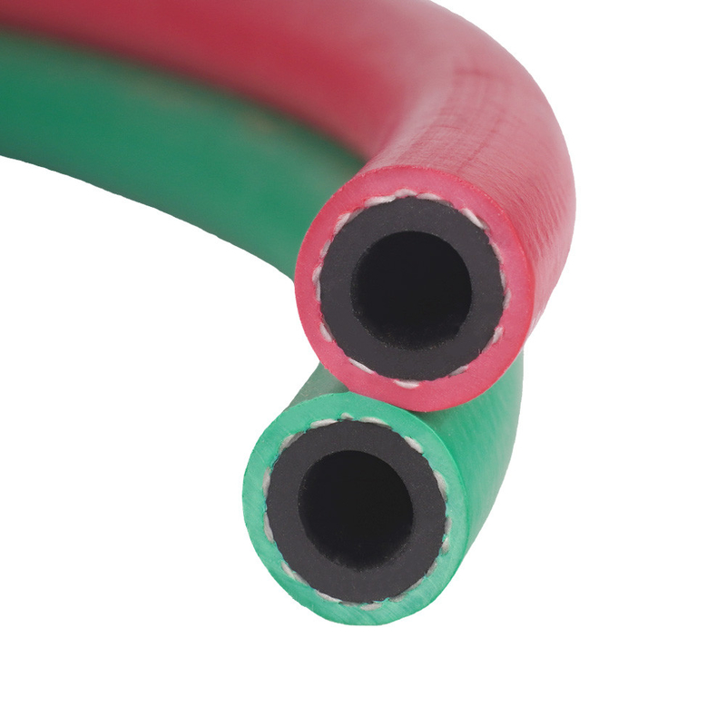 Hot Selling ISO3821 Grade R 10mm EPDM Twin Welding Rubber Hose for Oxygen / Acetylene