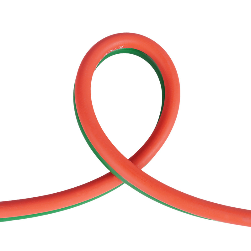 Double Color Oxygen Acetylene 1/4'' X 100FT Welding Twin Rubber Hose Assembly