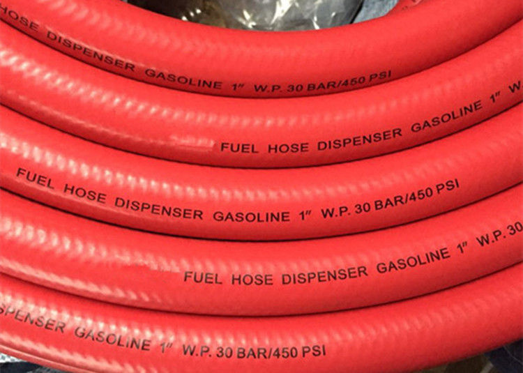Flexible And Soft 3 / 4 Inch Fuel Dispensing Hose for Gasoline Station