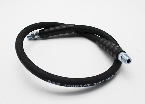 Black Rawhide Surface High Pressure Washing Machine Hose With MPT Fittings