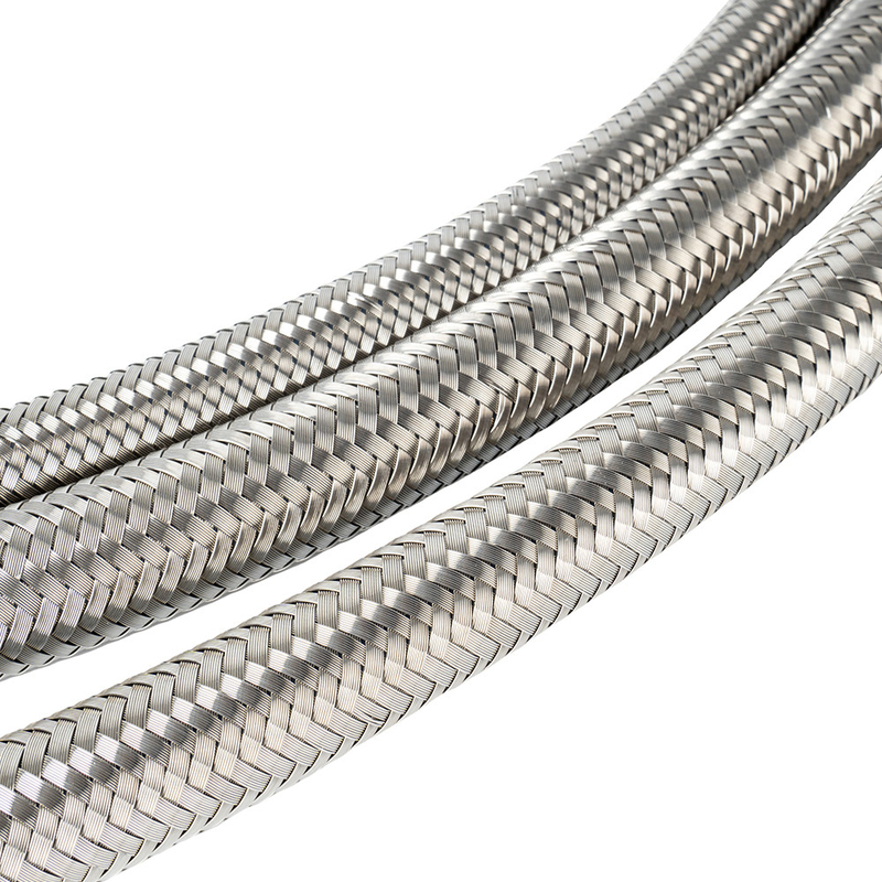 High Pressure PTFE Hose With One braided Layer Of Stainless Steel For Transportation and Mobile Hydraulics