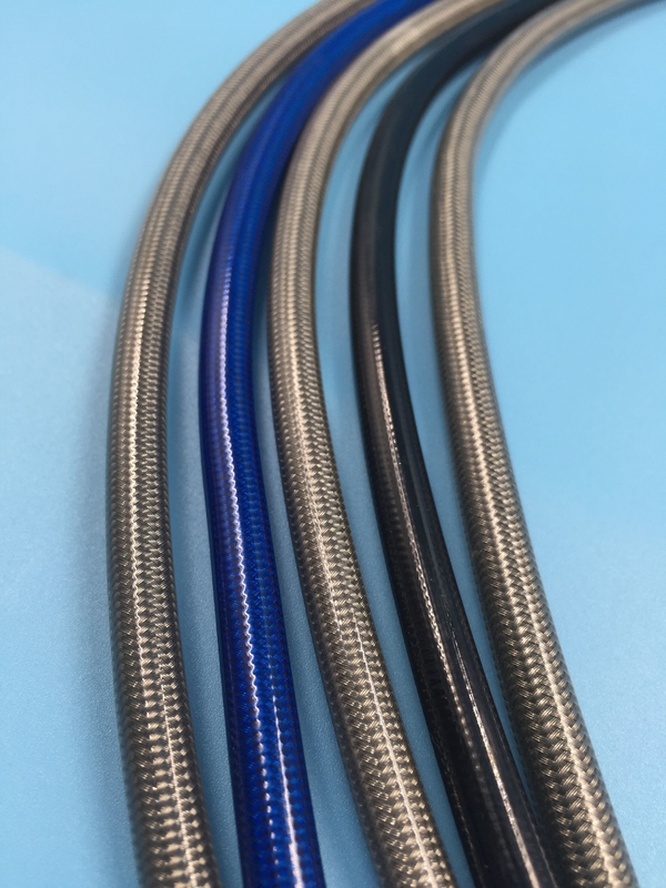 High Pressure PTFE Hose With One braided Layer Of Stainless Steel For Transportation and Mobile Hydraulics