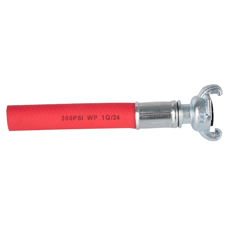 3/4 Inch Factory Red Yellow Anti-aging Flexible Multi Ply EPDM Air Jackhammer Compressor Electric Drill Rubber Hose