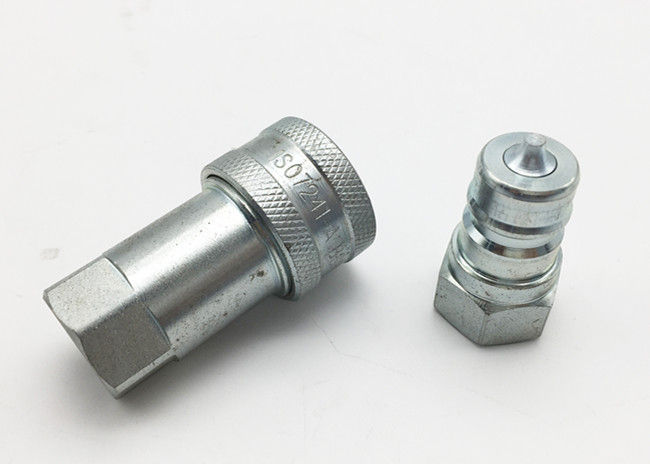 Coupling ISO 7241- A Quick Connect Hydraulic Hose Fittings , Hydraulic Quick Connect Fittings