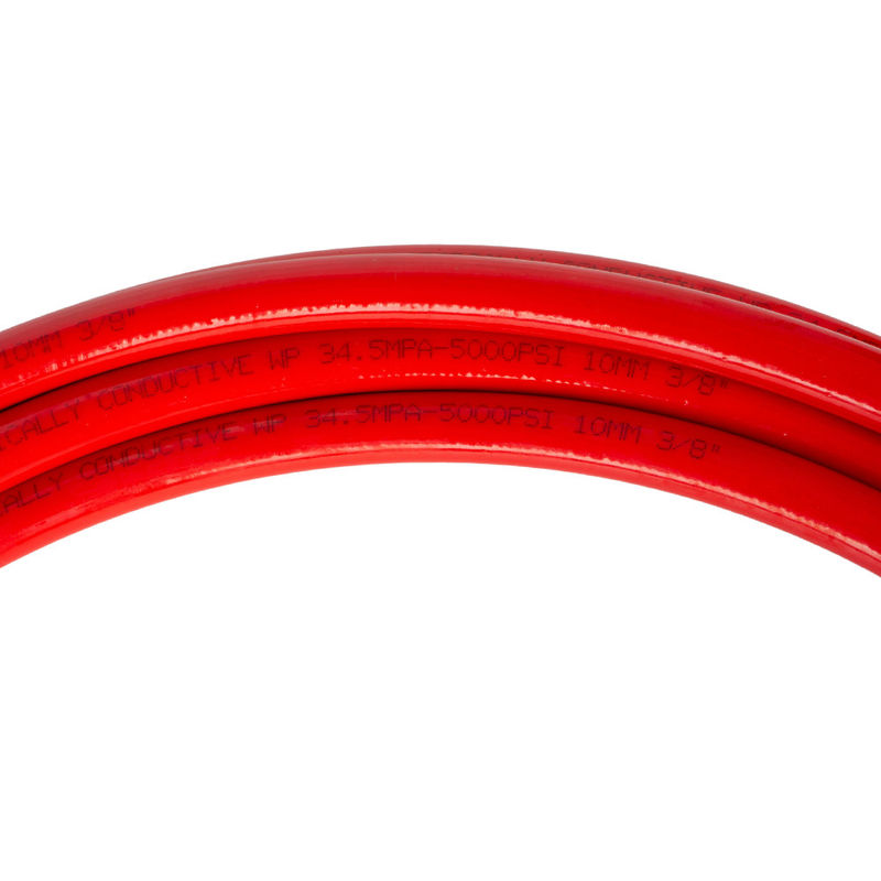 High Pressure Wire Braid Reinforcement Layer CNG Hose For Compressed Natural Gas Distribution